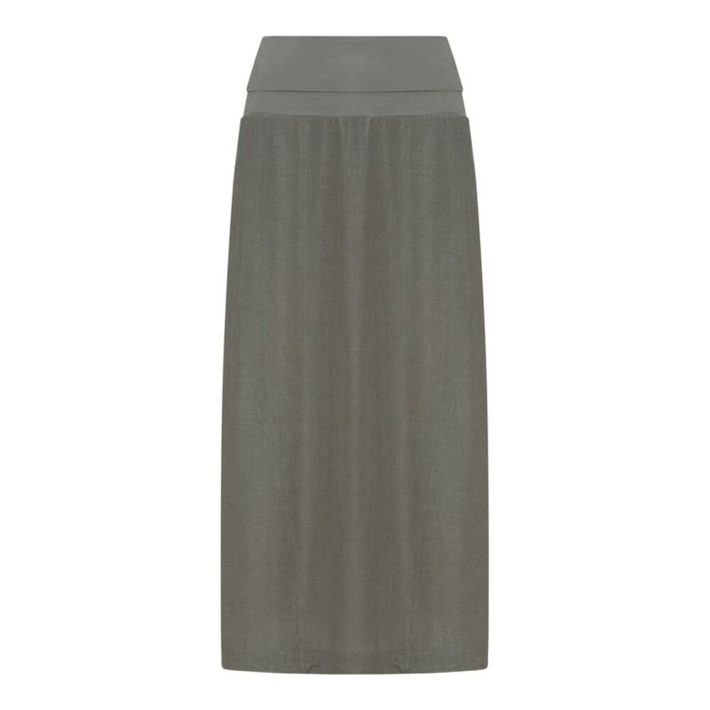 Transit Women Midi Skirt In Linen Blend